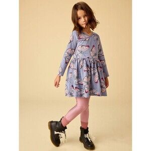 NEW Tea Collection Wrap Butterfly Dress Girls Size 8 Butterfly Dance